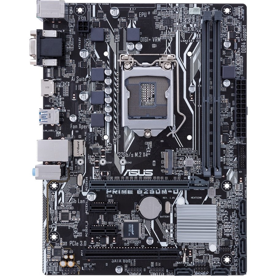 Asus Prime Z370 P Motherboard Lga 1151 Socket H4 Atx Dino Pc