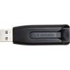 Verbatim Store 'n' Go V3 16 GB USB 3.0 Flash Drive - Grey - 1 Pack Top