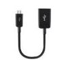 BELKIN USB Data Transfer Cable for Tablet, Keyboard/Mouse, Flash Drive, Smartphone - 12 cm - 1 Pack