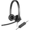 LOGITECH H570e Wired Stereo Headset - Over-the-head - Supra-aural