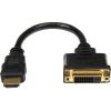 STARTECH .com HDMI/DVI Video Cable for Video Device, Monitor, Notebook - 20.32 cm - Shielding