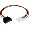 STARTECH .com Adapter Cord - 30.48 cm Length - SATA - Molex