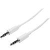 STARTECH .com Mini-phone Audio Cable for Audio Device, iPod, iPhone, iPad - 1 m - 1 Pack