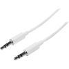 STARTECH .com Mini-phone Audio Cable for Audio Device, iPod, iPad, iPhone - 2 m - 1 Pack