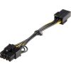 STARTECH .com Adapter Cord - 15.49 cm Length - PCI-E - PCI-E