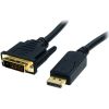 STARTECH .com DisplayPort/DVI Video Cable for Video Device, Projector, TV - 1.83 m - 1 Pack