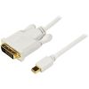 STARTECH .com Mini DisplayPort/DVI Video Cable for Monitor, Projector, Video Device, Ultrabook, Notebook, TV - 91.44 cm - 1 Pack
