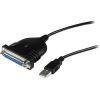 STARTECH .com USB/Parallel Data Transfer Cable for Printer - 1.83 m - 1 Pack