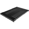 STARTECH .com 1U 482.60 mm Wide Rack Shelf - Black