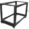 STARTECH .com 12U 464.82 mm Wide x 1016 mm Deep Rack Cabinet for Server, LAN Switch, A/V Equipment - Black