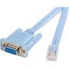 STARTECH .com DB-9/RJ-45 Network Cable for Network Device, Notebook - 1.83 m