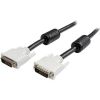 STARTECH .com DVI Video Cable for Video Device, Projector - 3 m - Shielding - 1 Pack