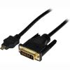 STARTECH .com HDMI/DVI Video Cable for Audio/Video Device, Projector, Notebook, Tablet PC, Camera - 1 m - Shielding - 1 Pack