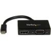 STARTECH .com Mini DisplayPort/VGA/HDMI A/V Cable for Ultrabook, Notebook, Monitor, Audio/Video Device - 1 Pack