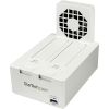 STARTECH .com Drive Dock External - White, Silver