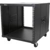 STARTECH .com 9U 449.58 mm Wide x 584.20 mm Deep Rack Cabinet for Server - Black