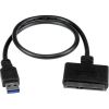 STARTECH .com SATA/USB Data Transfer/Power Cable for Notebook, Ultrabook, Storage Drive, Hard Drive - 50 cm - 1 Pack