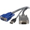 STARTECH .com UltraThin KVM Cable for Keyboard/Mouse, KVM Switch, Video Device - 1.83 m