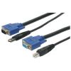 STARTECH .com SVUSB2N1_15 KVM Cable for KVM Switch - 4.57 m