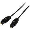 STARTECH .com Fibre Optic Audio Cable for Audio Device, Speaker, Satellite Receiver - 4.57 m - 1 Pack