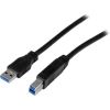 STARTECH .com USB Data Transfer Cable for Notebook, Card Reader, Storage Enclosure, Network Device, Video Device - 2 m - Shielding - 1 Pack