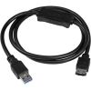 STARTECH .com eSATA/USB Data Transfer Cable for MacBook, Ultrabook, Blu-ray Player - 91.44 cm - 1 Pack