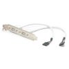 STARTECH .com USBPLATE USB Data Transfer Cable - 28.58 cm