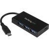 STARTECH .com USB Hub - USB Type C - External - Black