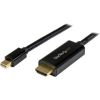 STARTECH .com DisplayPort/HDMI A/V Cable for Ultrabook, Projector, Desktop Computer - 1 m - 1 Pack