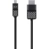 BELKIN Mini DisplayPort/HDMI A/V Cable for Audio/Video Device, Tablet, HDTV, Workstation, MacBook, Ultrabook - 3.60 m
