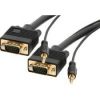 COMSOL Coaxial A/V Cable for Monitor, PC, Audio/Video Device - 1 m - Shielding