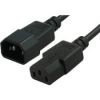 COMSOL Power Extension Cable - 50 cm Length - IEC 60320 C13 - IEC 60320 C14