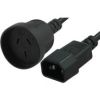 COMSOL Standard Power Cord - 25 cm Length - Australia Power - IEC 60320 C14