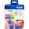 BROTHER LC133CL3PK Ink Cartridge - Cyan, Magenta, Yellow