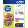 BROTHER LC233CL3PK Ink Cartridge - Cyan, Magenta, Yellow