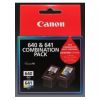CANON PG640CL641CP, 1x PG-640 BLACK, 1x CL-641 COLOUR INK CARTRIDGE COMBO PACK