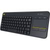 LOGITECH K400 Plus Keyboard - Wireless Connectivity - Black