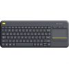 LOGITECH K400 Plus Keyboard - Wireless Connectivity - Black TopMaximum