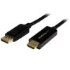 STARTECH .com DisplayPort/HDMI A/V Cable for Ultrabook, Projector, Desktop Computer - 1 m - 1 Pack