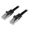 STARTECH .com Category 6 Network Cable for Network Device, Switch, Hub, Patch Panel, Print Server - 1 m - Shielding - 1 Pack