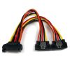 STARTECH .com Splitter Cord - 15.24 cm Length - SATA - SATA