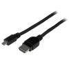 STARTECH .com USB/HDMI A/V Cable for Audio/Video Device, Cellular Phone, Tablet PC, TV, Monitor, Projector - 3 m - Shielding - 1 Pack