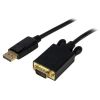 STARTECH .com DisplayPort/VGA Video Cable for TV, Projector, Monitor, Notebook, Video Device - 3.05 m