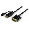 STARTECH .com HDMI/VGA Video Cable for Video Device, Monitor, Projector - 1.83 m