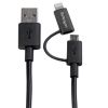 STARTECH .com Lightning/USB Data Transfer Cable for iPad, iPhone, iPod, PC - 1 m - Shielding - 1 Pack