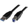 STARTECH .com USB Data Transfer Cable for Hard Drive, Docking Station, Video Device - 10 m - Shielding - 1 Pack