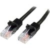 STARTECH .com Category 5e Network Cable for Network Device, Hub, Switch, Print Server, Patch Panel, Workstation - 5 m - 1 Pack