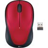 LOGITECH M235 Mouse - Optical - Wireless - Red