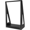 STARTECH .com 16U 482.60 mm Wide Floor Standing, Tabletop Rack Frame for Server, Patch Panel, LAN Switch, A/V Equipment