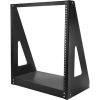 STARTECH .com 12U 482.60 mm Wide Floor Standing, Tabletop Rack Frame for A/V Equipment, Server, Patch Panel, LAN Switch